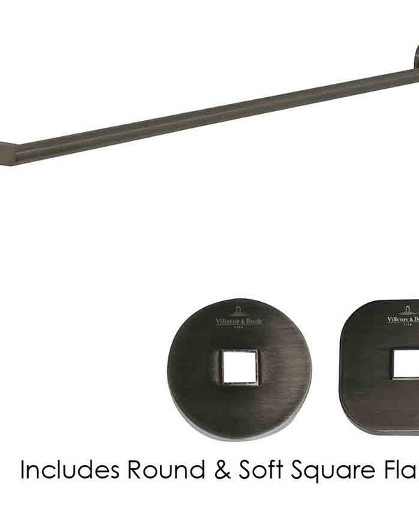 Architectura 800mm Towel Rail Gun Metal