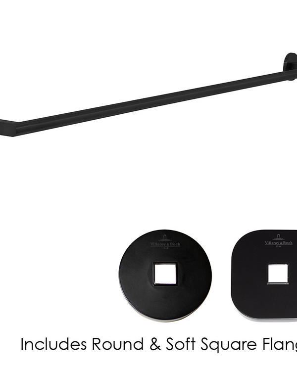 Architectura 800mm Towel Rail Matte Black