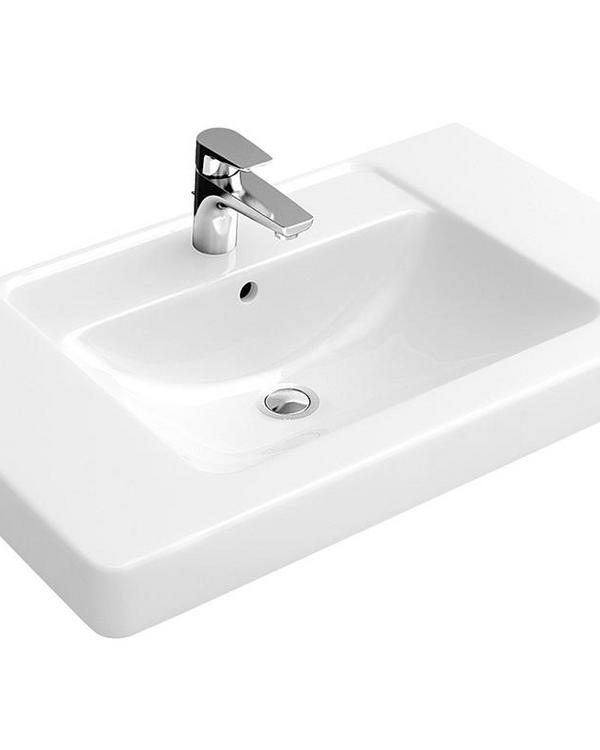 Architectura 800 Wall Basin 1 Tap Hole