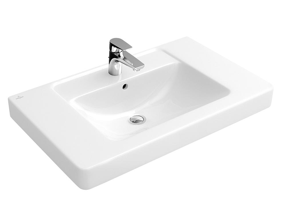 Architectura 800 Wall Basin 1 Tap Hole