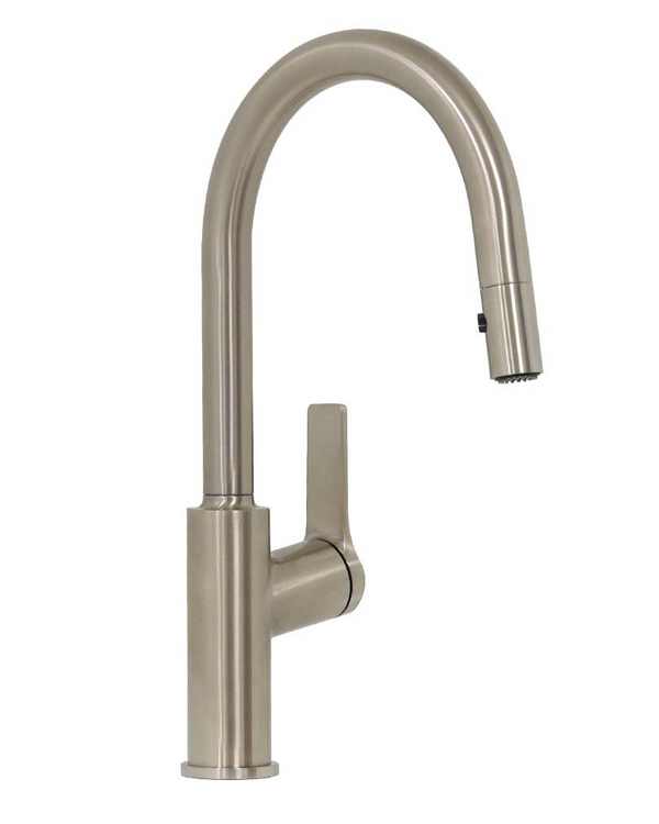 Architectura Kitchen Mixer Pull Out Spray Brushed Nickel