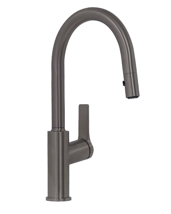 Architectura Kitchen Mixer Pull Out Spray Gun Metal