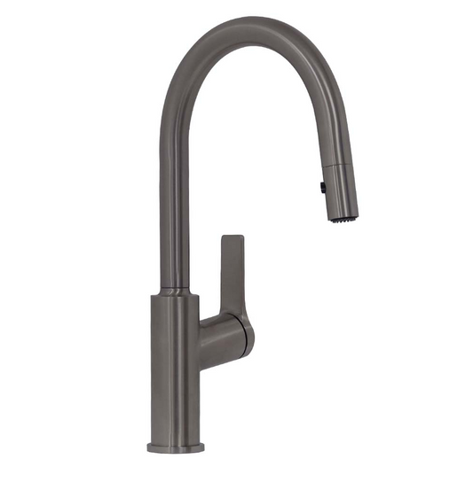 Architectura Kitchen Mixer Pull Out Spray Gun Metal