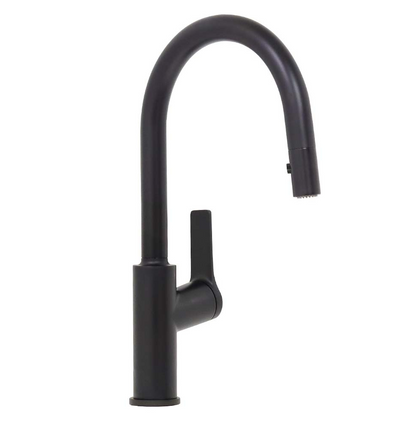 Architectura Kitchen Mixer Pull Out Spray Matte Black
