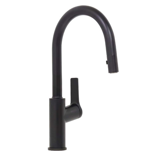 Architectura Kitchen Mixer Pull Out Spray Matte Black
