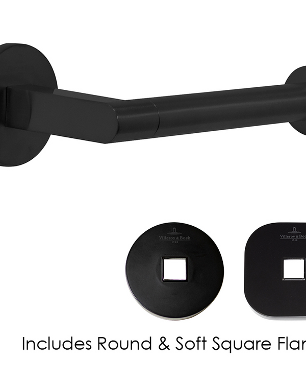 Architectura Right Hand Faced Toilet Roll Holder Matte Black