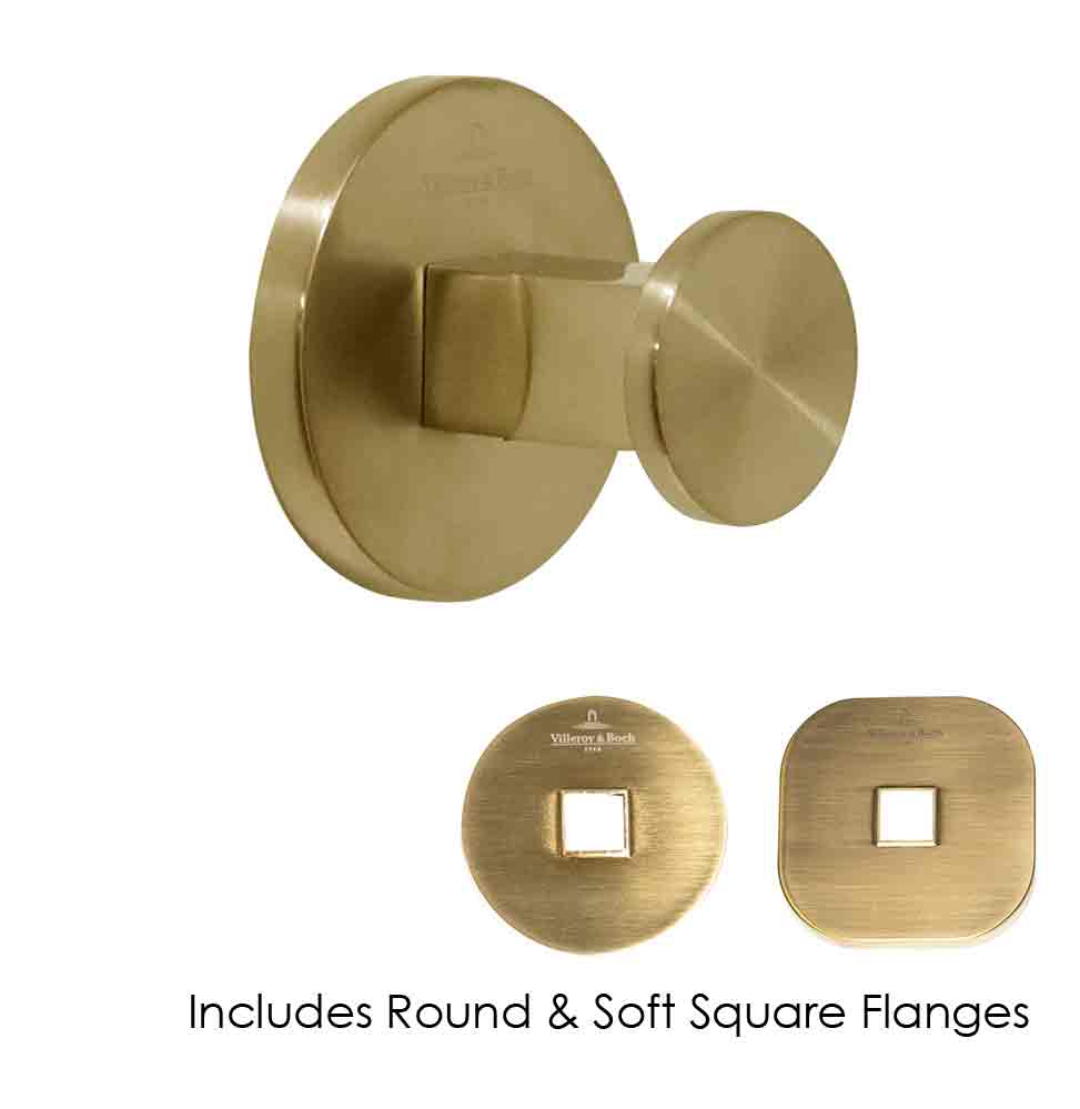 Architectura Robe Hook Brushed Gold