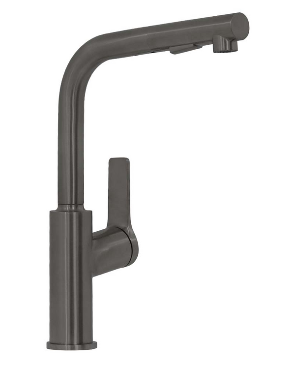 Architectura S Kitchen Mixer Pull Out Spray Gun Metal