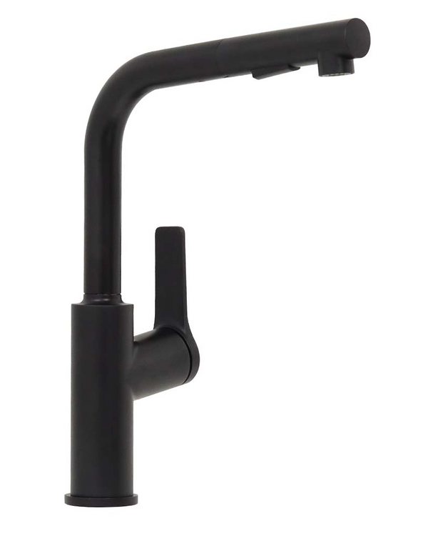 Architectura S Kitchen Mixer Pull Out Spray Matte Black