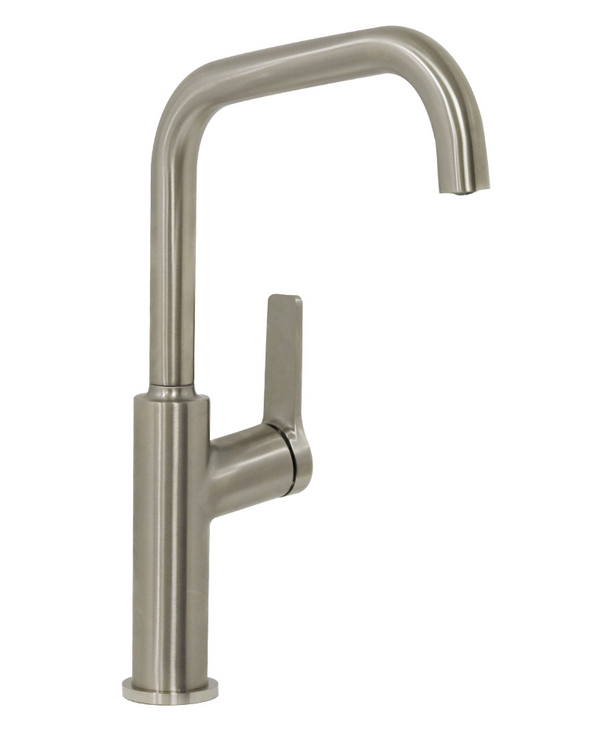 Architectura Square Kitchen Mixer Brushed Nickel