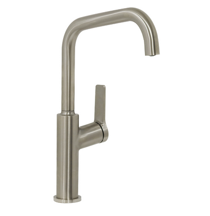 Architectura Square Kitchen Mixer Brushed Nickel