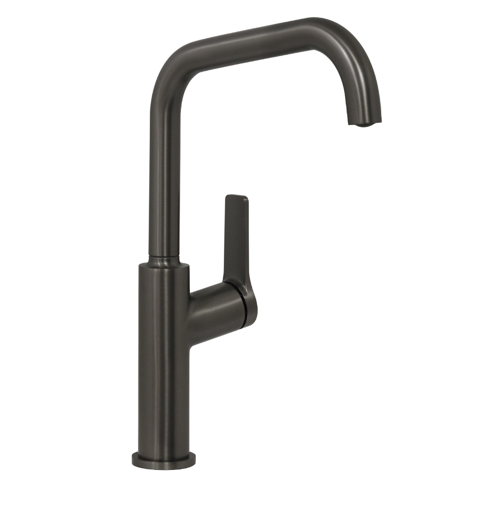Architectura Square Kitchen Mixer Gun Metal