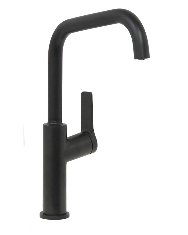 Architectura Square Kitchen Mixer Matte Black
