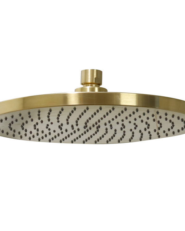 Architectura Style 230 Overhead Shower Brushed Gold