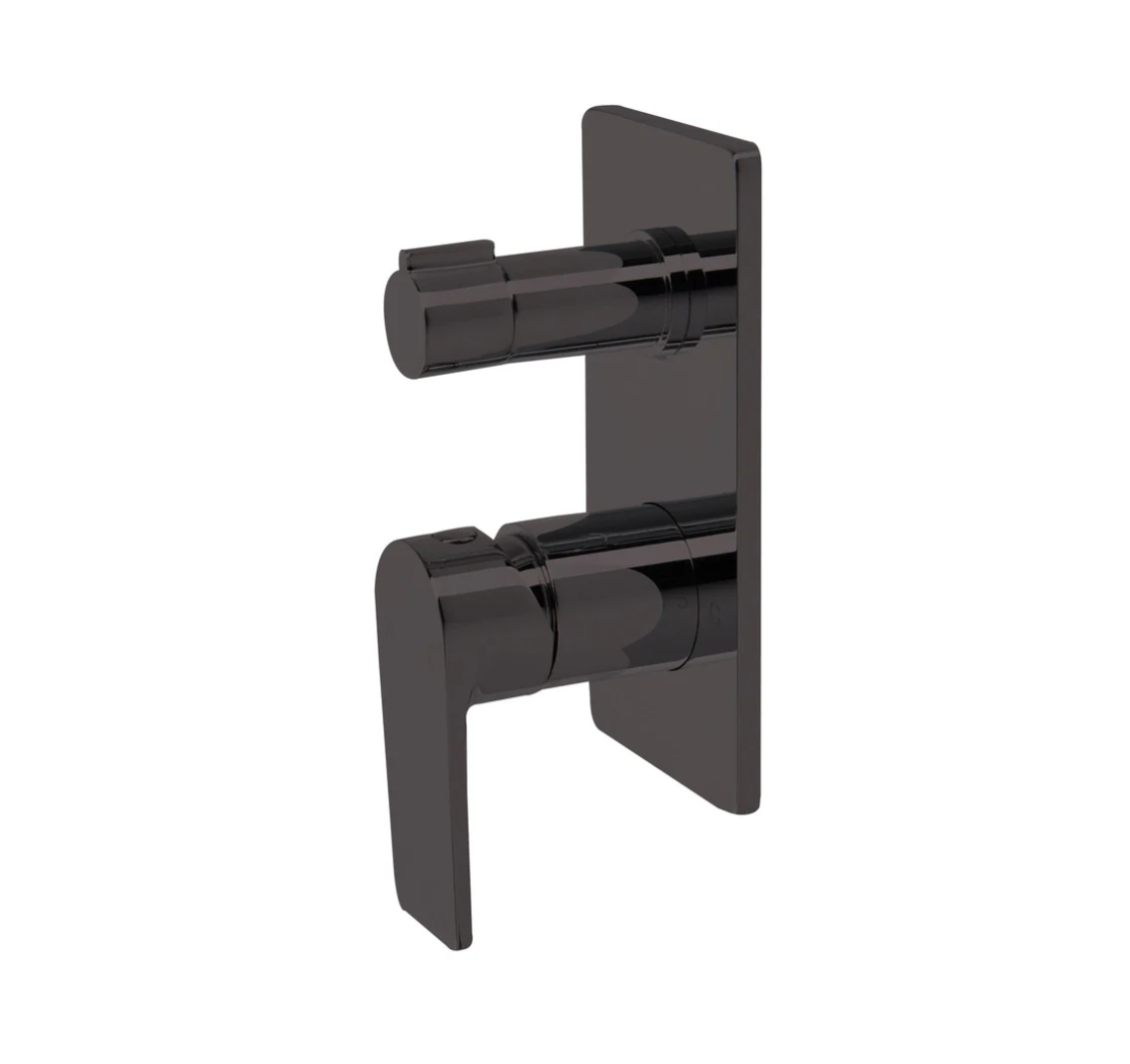 The GABE Leva Diverter Mixer - Gun Metal