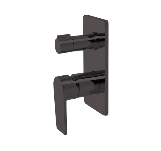 The GABE Leva Diverter Mixer - Gun Metal