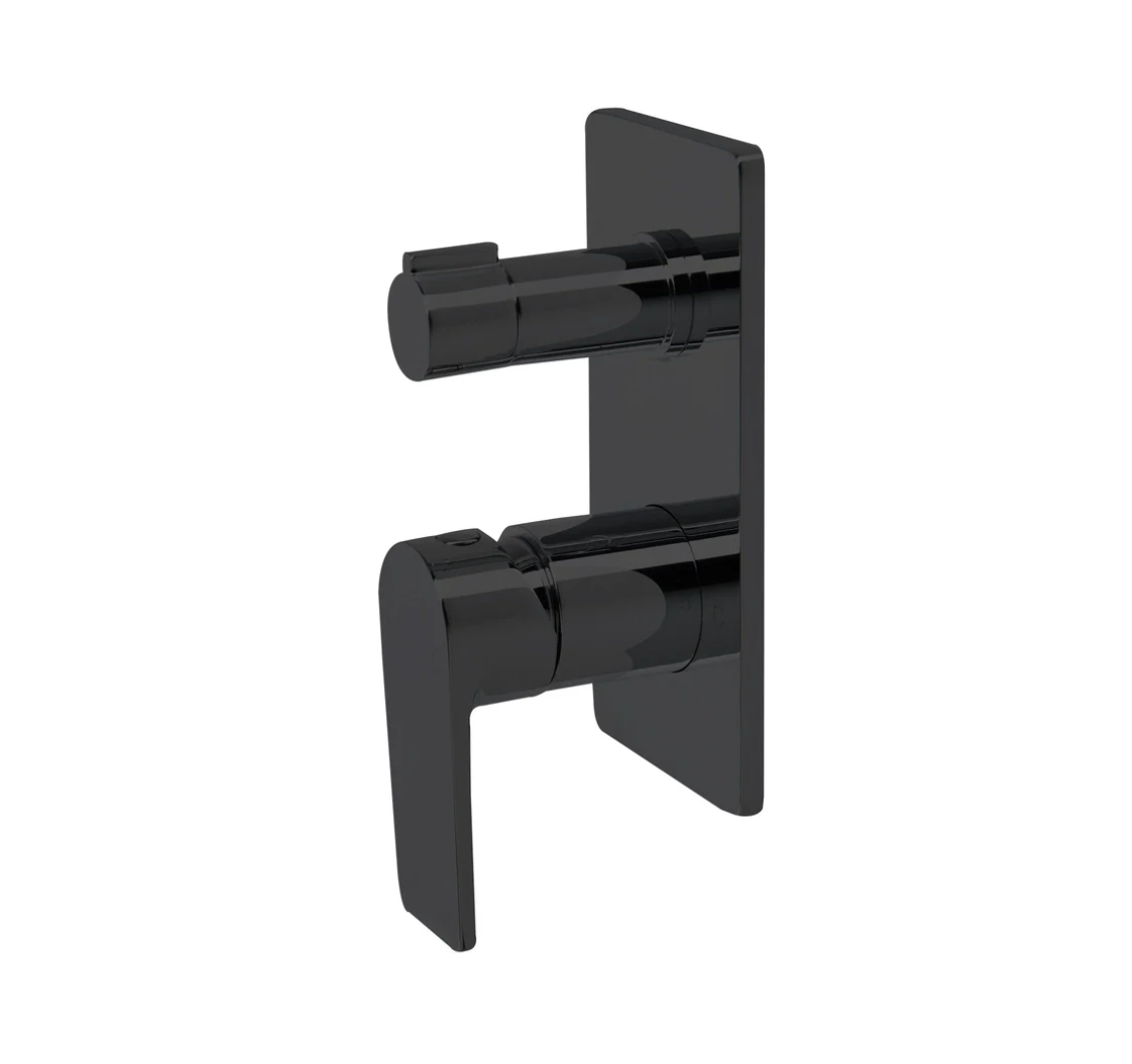 The GABE Leva Diverter Mixer - Matte Black