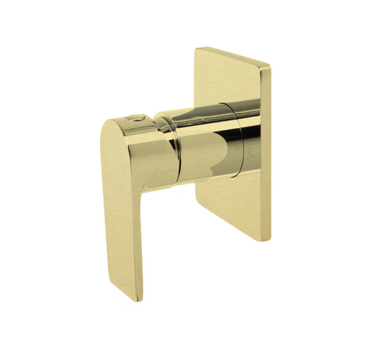 The GABE LEVA Wall Mixer - Brushed Gold