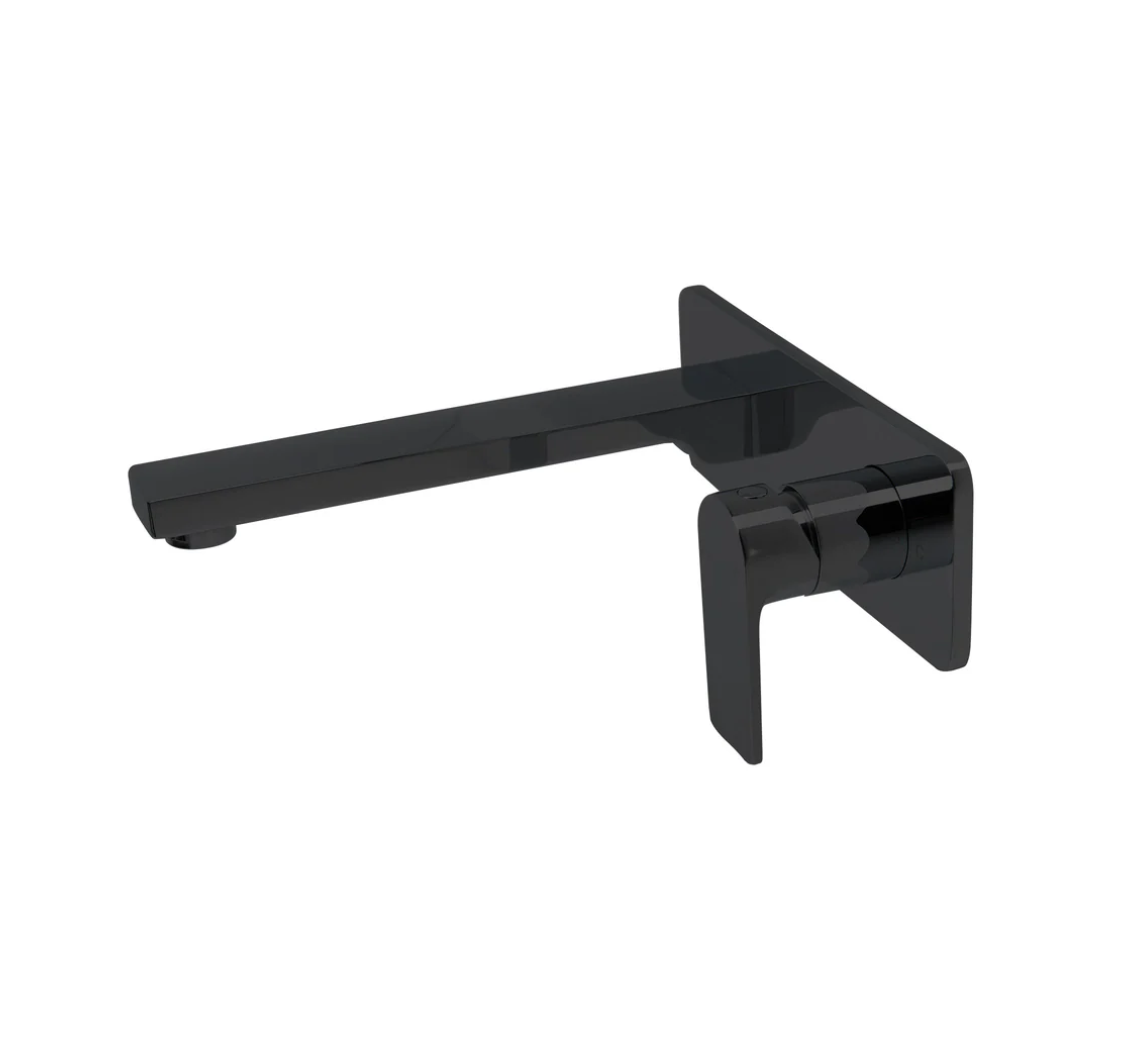 The GABE Leva Wall Outlet Mixer - Matte Black