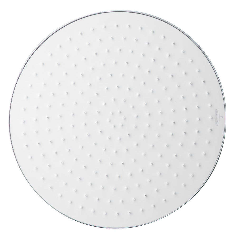 Architectura Style White Silicon Overhead Shower