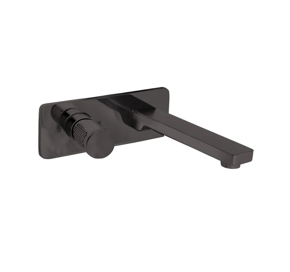 The GABE Wall Outlet Mixer - Gun Metal