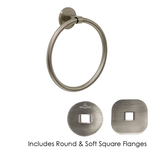 Architectura Towel Ring Brushed Nickel