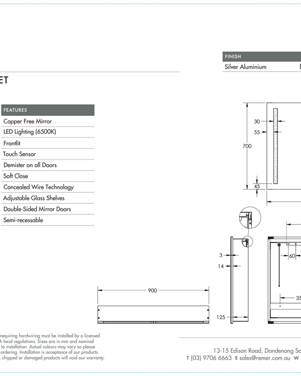 Amber - 900 x 700 x 145