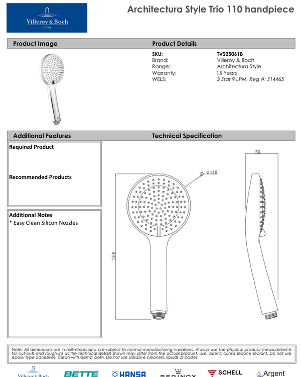 Architectura Style Trio 110 Handpiece
