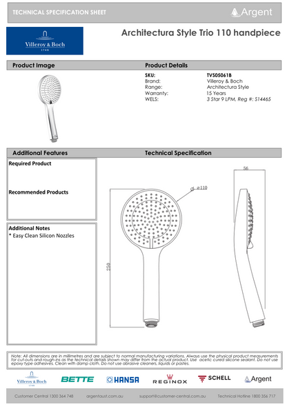 Architectura Style Trio 110 Handpiece