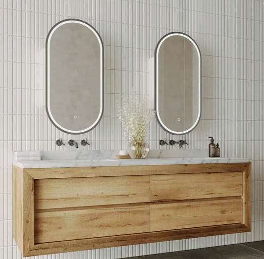 Capsule 450 with Gun Metal Frame - W450 x H900 x D125