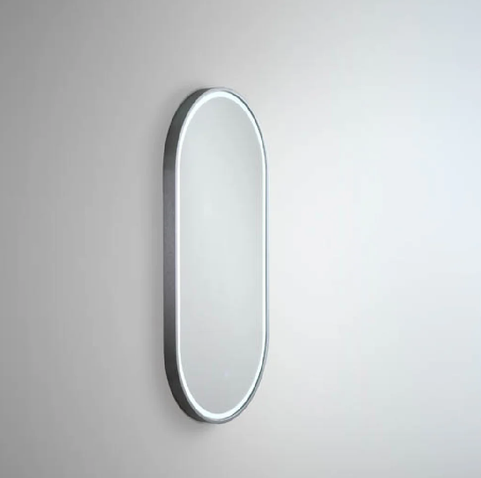 Gatsby 600D with Gun Metal Aluminium Frame - W610 x H1010 x D40