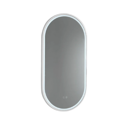 Gatsby 600D with Matt White Aluminium Frame - W610 x H1010 x D40