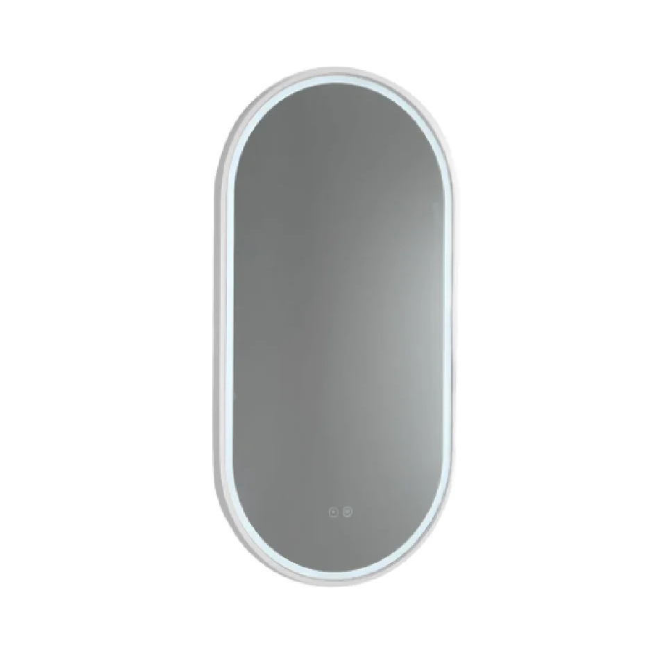 Gatsby with Matt White Aluminium Frame - W460 x H910 x D40