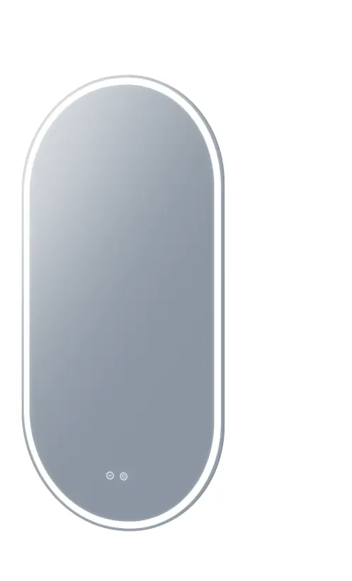 Gatsby with Matt White Aluminium Frame - W460 x H910 x D40