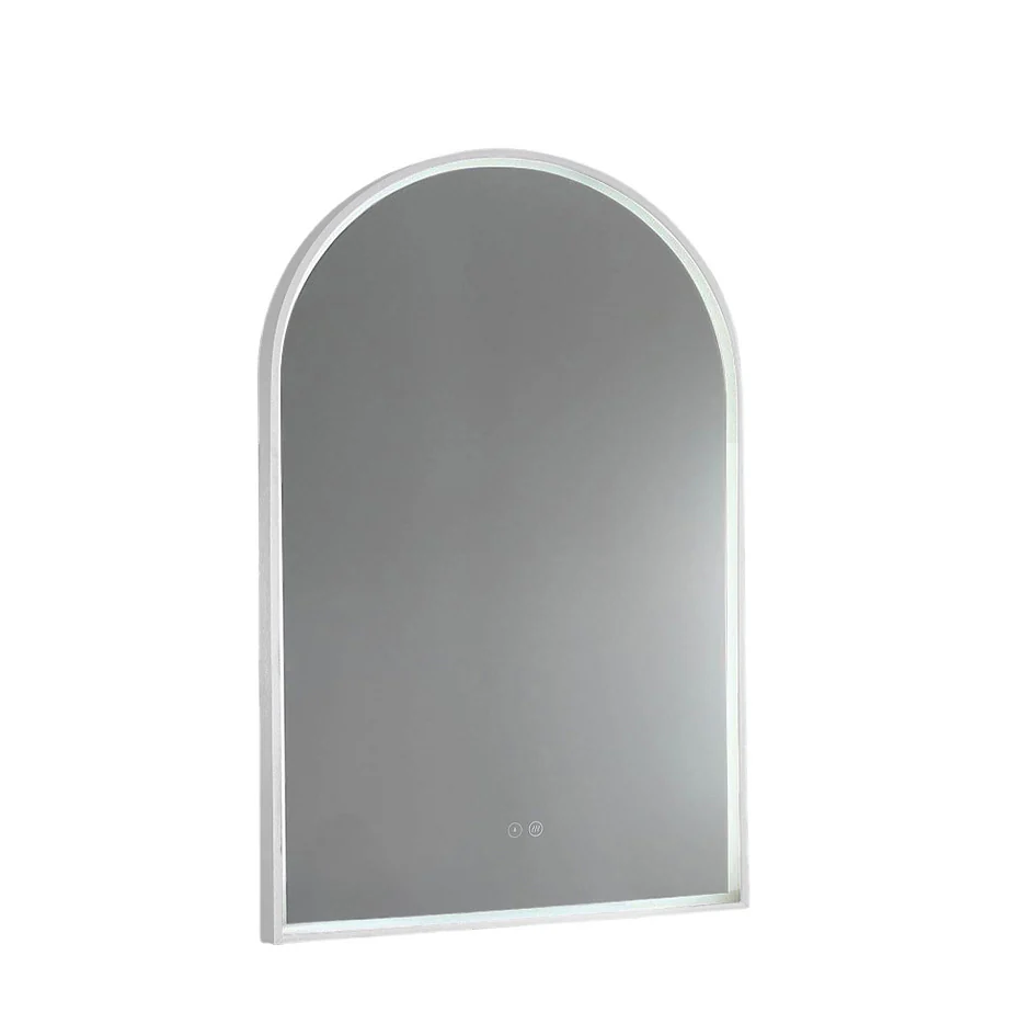 Great Arch 700D with Brusehd Nickel Aluminium Frame - W710 x H910 x D40