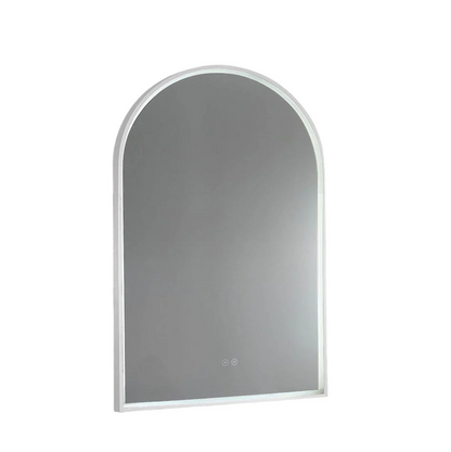 Great Arch 700D with Brusehd Nickel Aluminium Frame - W710 x H910 x D40