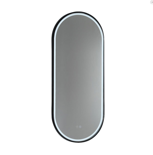 Great Gatsby with Matt Black Aluminium Frame - W460 x H1210 x D40