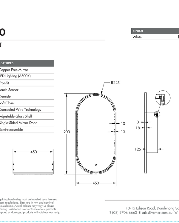 Capsule - 454 x 904 x 150