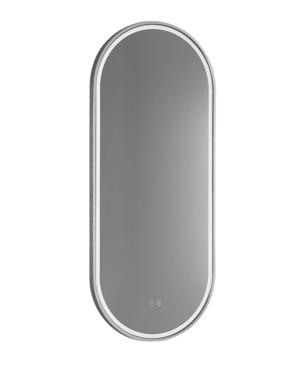 Great Gatsby with Brushed Nickel Aluminium Frame - W460 x H1210 x D40