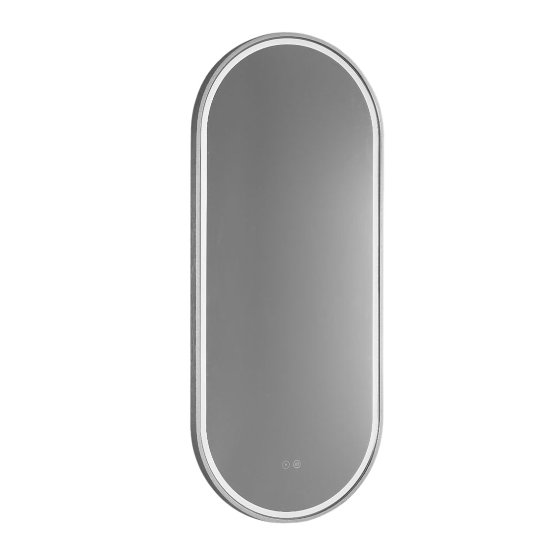 Great Gatsby with Brushed Nickel Aluminium Frame - W460 x H1210 x D40