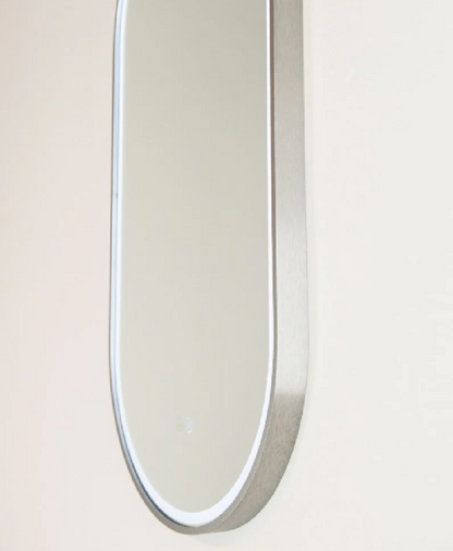 Great Gatsby with Brushed Nickel Aluminium Frame - W460 x H1210 x D40