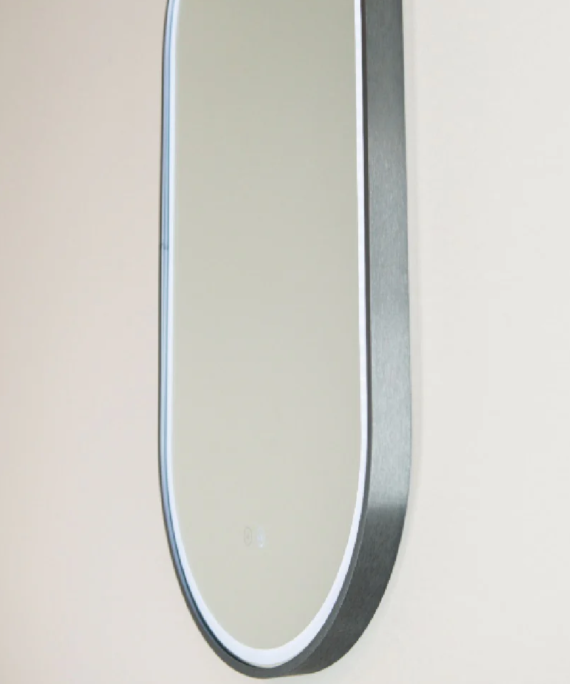 Great Gatsby with Gun Metal Aluminium Frame - W460 x H1210 x D40