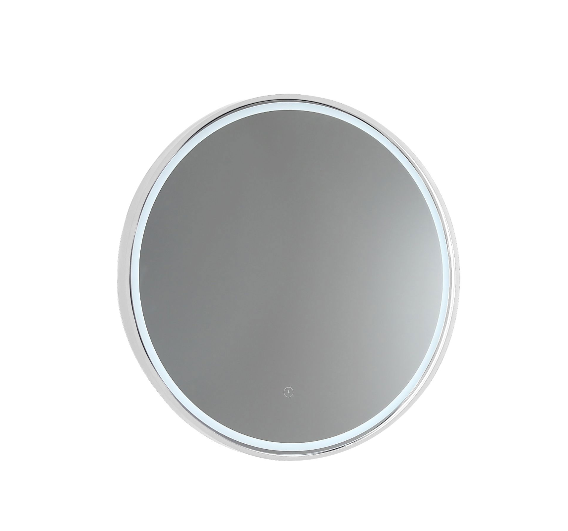 Sphere 600 with Matt White Aluminium Frame - W610 x H610 x D40