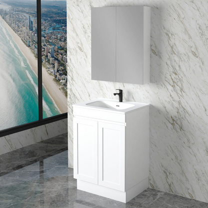 Miami 600mm Freestanding Vanity with Ceramic Top