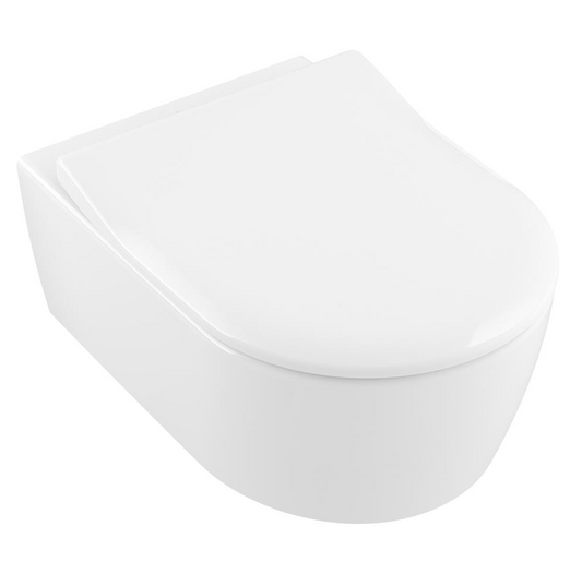 Avento DirectFlush Wall Hung Toilet Slim Seat | CeramicPlus