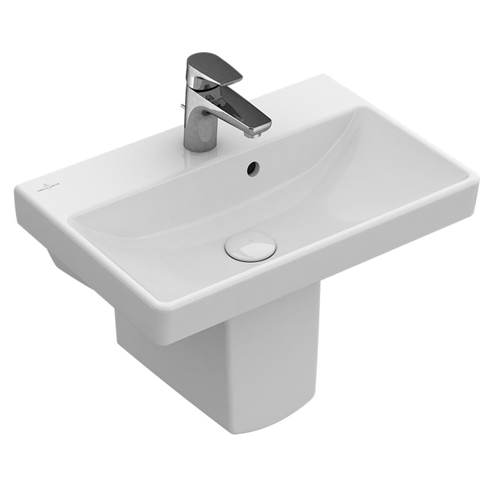Avento 550 Wall Basin 1 Tap Hole | Trap Cover