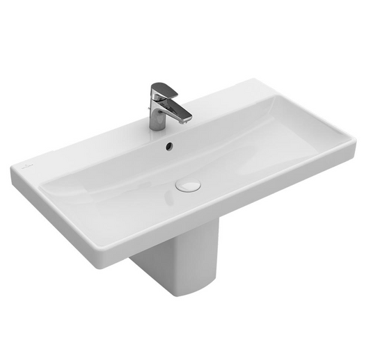 Avento 800 Wall Basin 1 Tap Hole