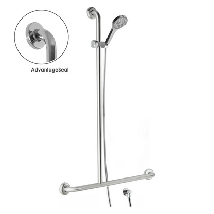 Embrace Classic 32 Inverted T Shower Rail Set Left Hand