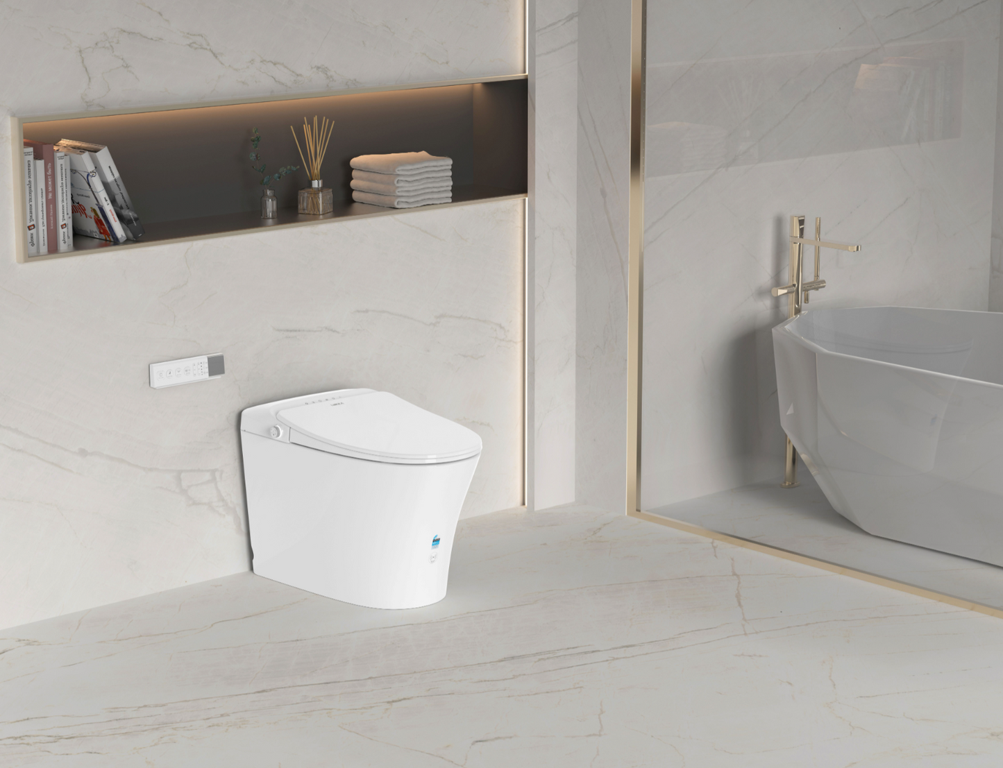 Samos Back to Wall Smart Toilet LK-SM318SMWFP