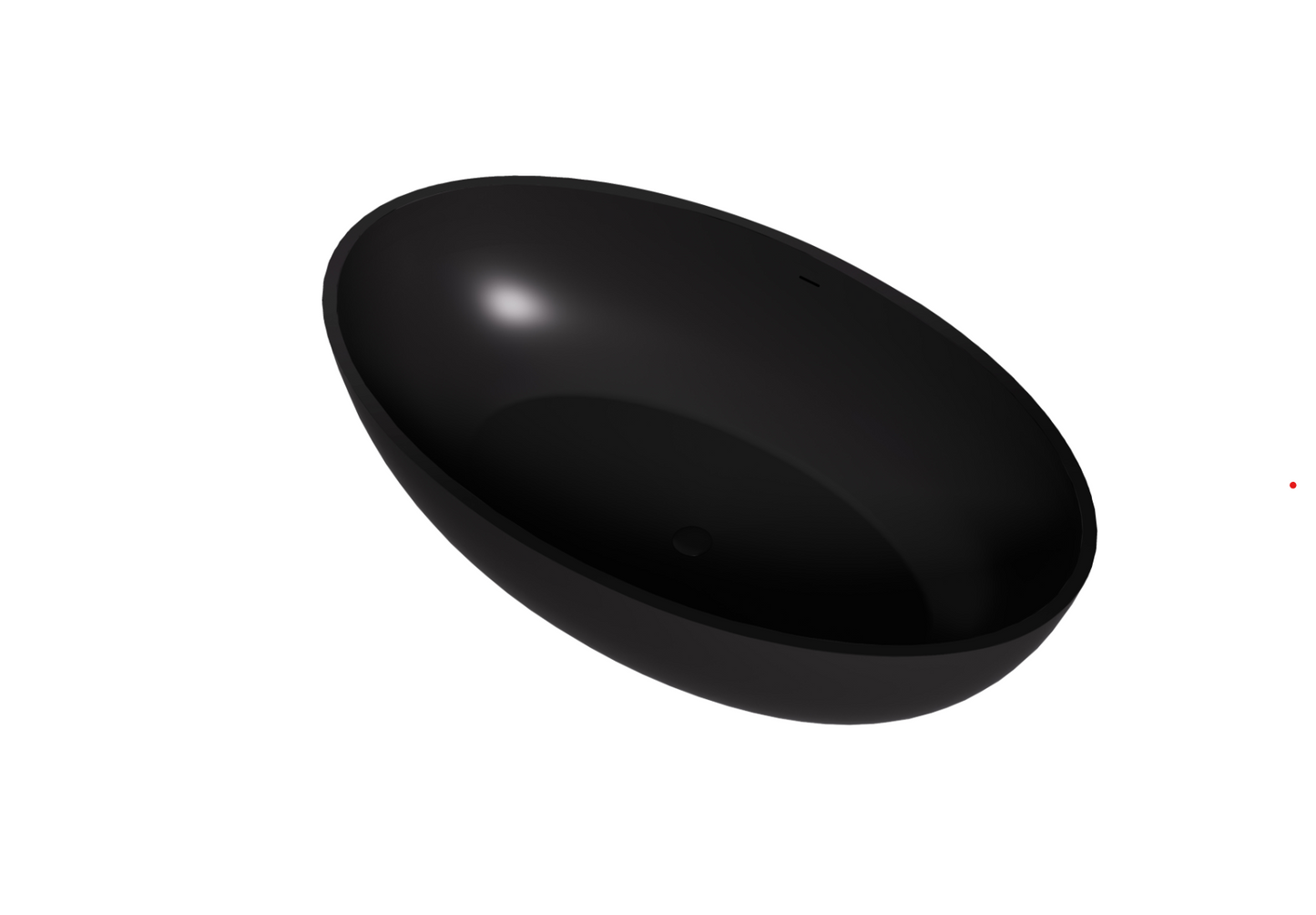 Kirra Solid Surface Stone Bath LK-SKB1760